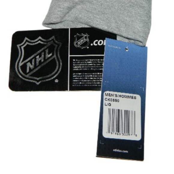 Adidas Authentic NHL Winnipeg Jets Classic “47” Gray Crewneck Sweatshirt Size L - Picture 11 of 12